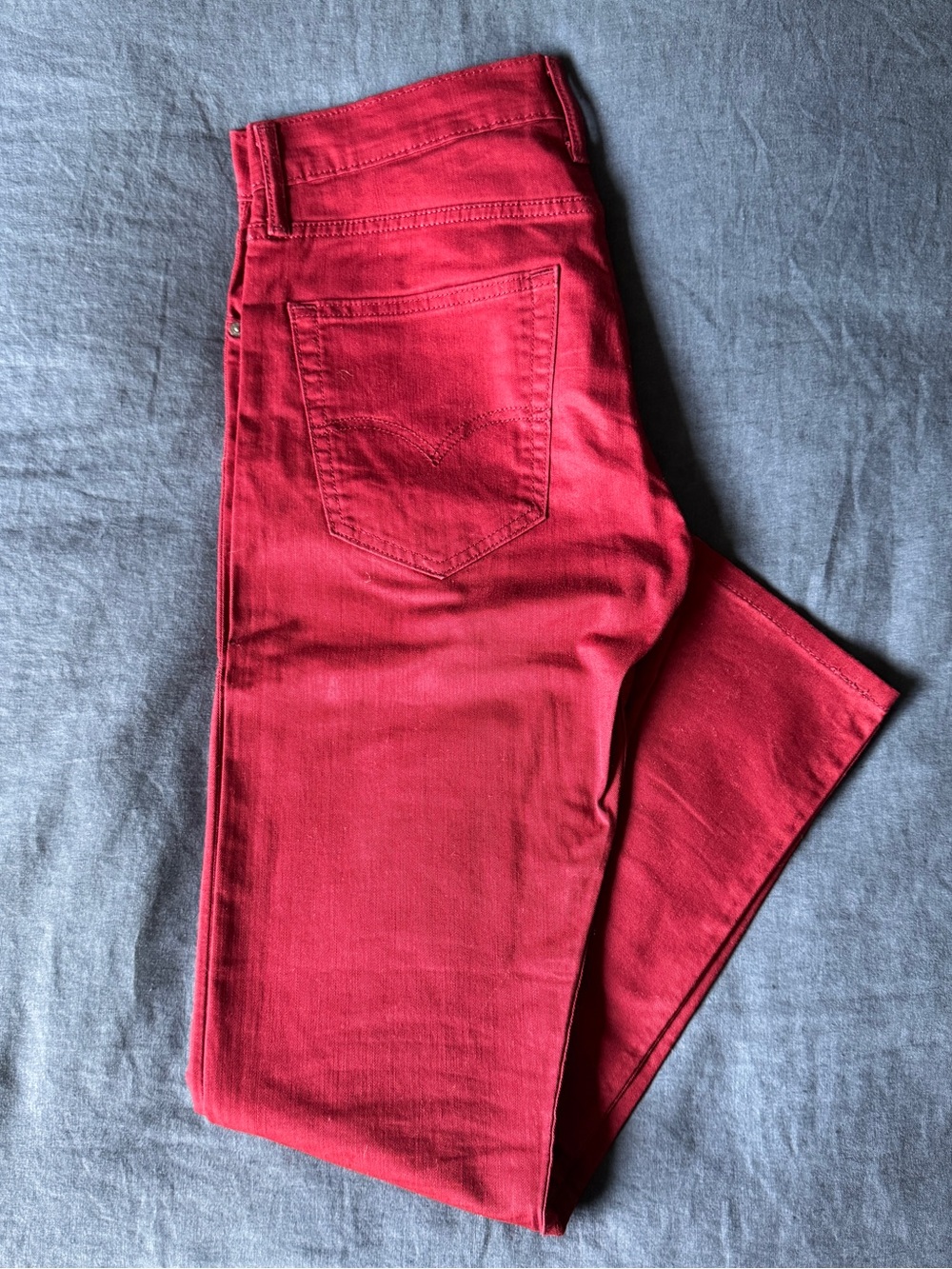Levi’s Deep Red 512 Jeans (32x32)